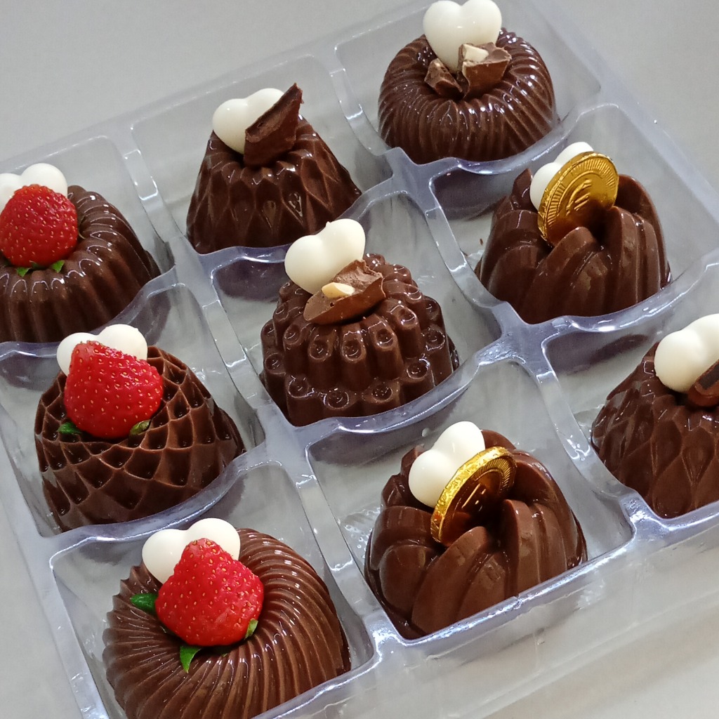 Pudding Mini sekat 9 pcs
