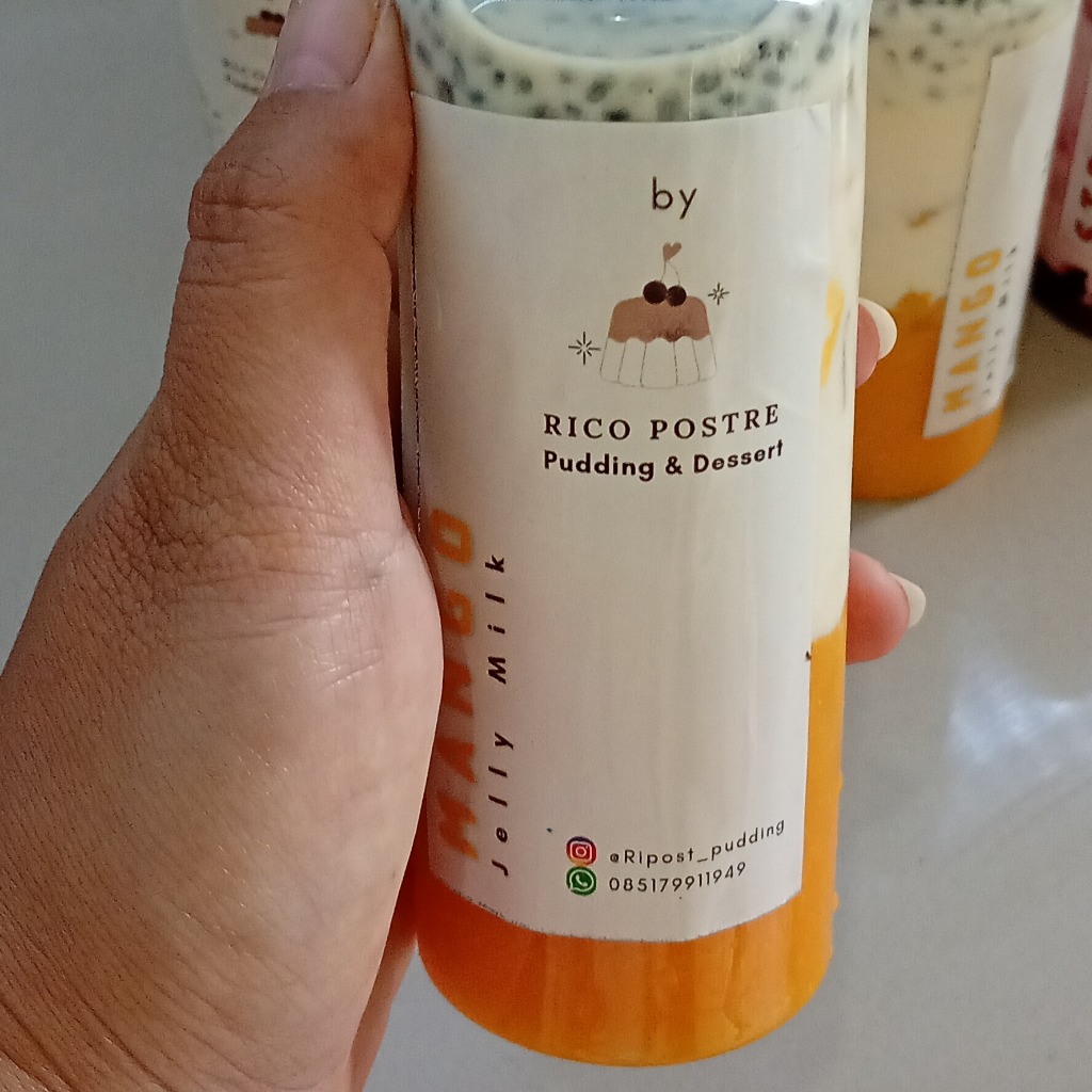 Mango Jelly Milk